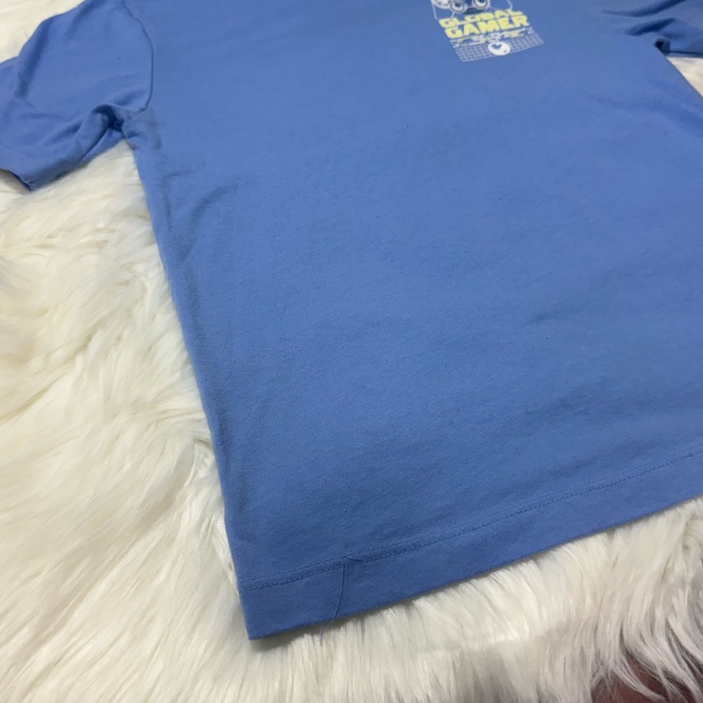 Wonder Nation Youth Boy Size Small (6-7) Blue Gamer Graphic Shirt - Picture 7 of 12